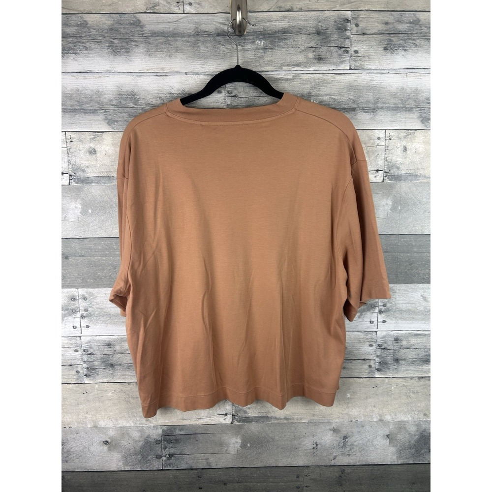 Vince Women's Large Short Sleeve Blouse - Picture 2 of 6
